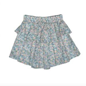 NEW PLEAT girls parker skirt in blue
